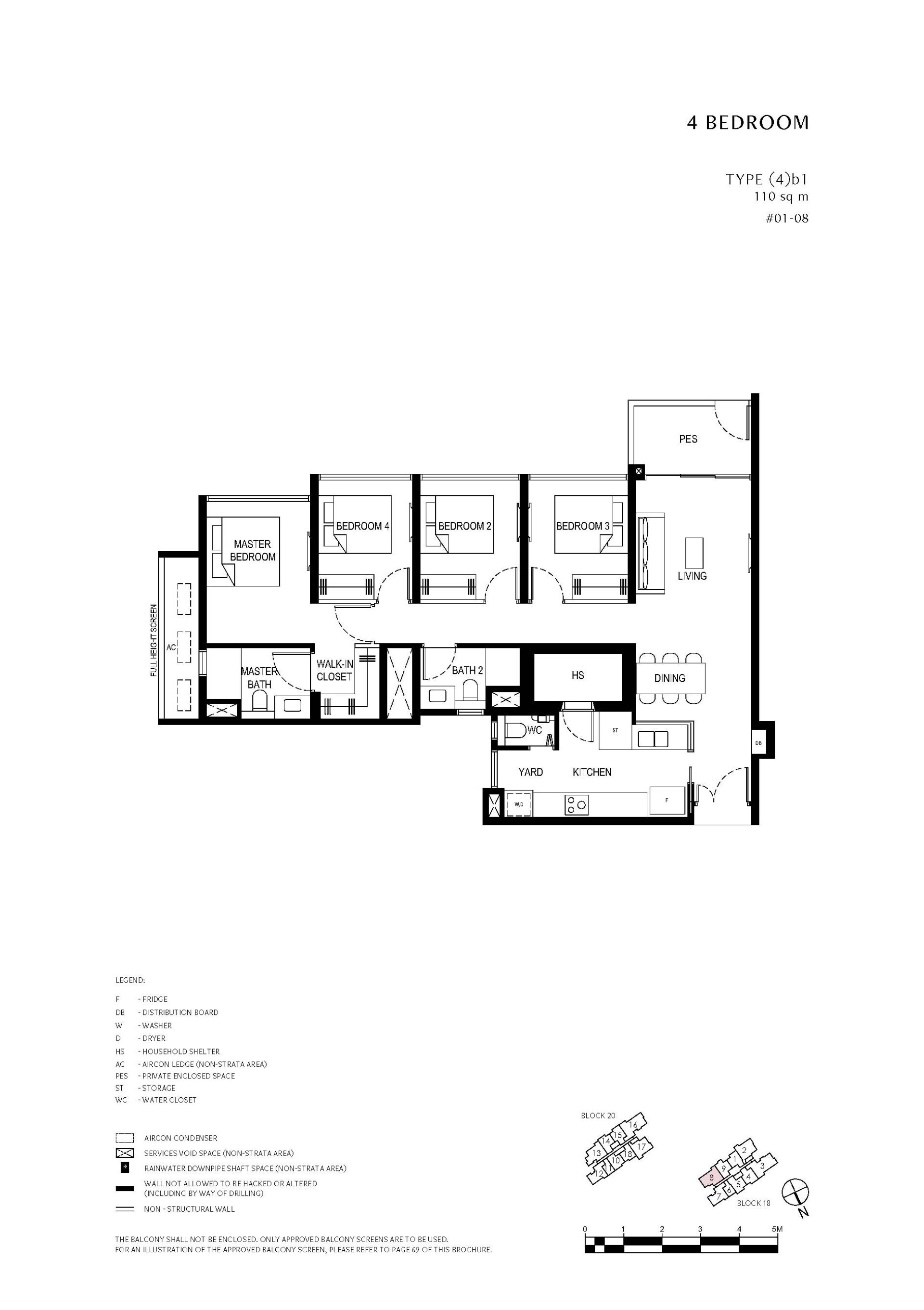 Lentor Central Residences floorplan